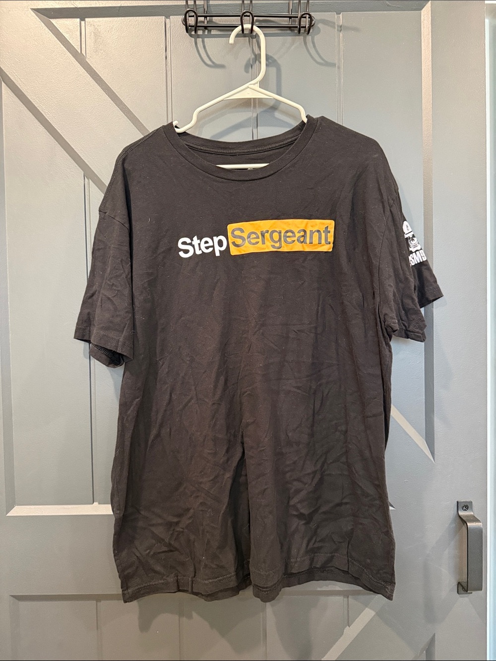 Black Logo Short-Sleeve Tee